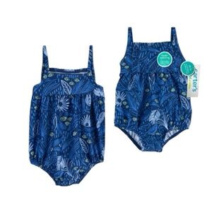 Carter's Blue Fish Celestial One Piece Swimsuit
